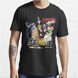 Mushoku Tensei T-Shirts - Mushoku Tensei Essential T-Shirt RB2112 [ID8521]