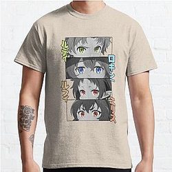 Mushoku Tensei T-Shirts - Rudy Roxy Sylphy Ery Classic T-Shirt RB2112 [ID8527]