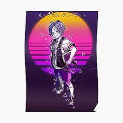 Mushoku Tensei Affiches - Rudeus Greyrat Mushoku Tensei Affiche rétro RB2112 [ID8135]
