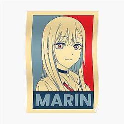My Dress-Up Darling Posters - My Dress-Up Darling Marin Kitagawa Poster RB0512[ID2595]