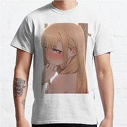 My Dress-Up Darling T-Shirts - Peeker Marin Kitagawa Classic T-Shirt RB0512[ID3038]