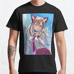 My Dress-Up Darling T-Shirts - My Dress Up Darling Marin Kitagawa Classic T-Shirt RB0512[ID3082]