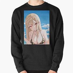 My Dress-Up Darling Sweatshirts - My Dress Up Darling Marin Kitagawa Pullover Sweatshirt RB0512[ID2965]