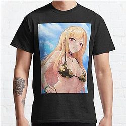 My Dress-Up Darling T-Shirts - My Dress Up Darling Marin Kitagawa Classic T-Shirt RB0512[ID3079]
