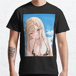 My Dress-Up Darling T-Shirts - My Dress Up Darling Marin Kitagawa Classic T-Shirt RB0512[ID3067]
