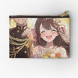 My happy marriage anime zipper pouch