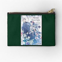 Art Happy Marriage Zipper Pouch