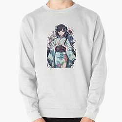 Cute Miyo Saimori My Happy Marriage Anime Fanart Pullover Sweatshirt