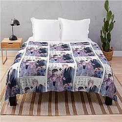 My Happy Marriage Manga Throw Blanket