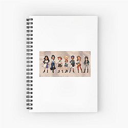 My Time at Sandrock Threads My Time At Sandrock Notebook