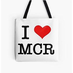 I HEART MCR All Over Print Tote Bag RB1810