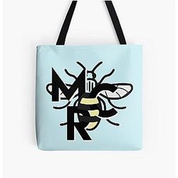 Manchester MCR Worker Bee All Over Print Tote Bag RB1810