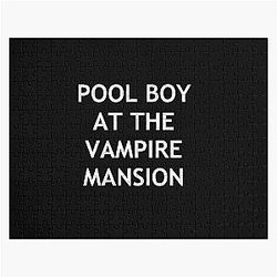 POOL BOY AT THE VAMPIRE MANSION - Gerard Way MCR Jigsaw Puzzle RB1810