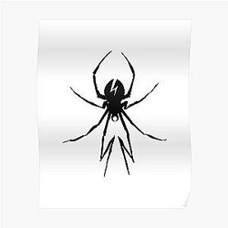 Black Spider MCR Poster RB1810