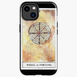 Wheel of Fortune MCR Tarot Card iPhone Tough Case RB1810