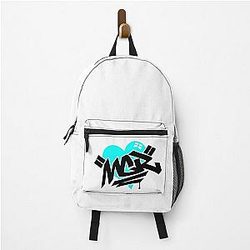 Love mcr blue and black Backpack RB1810