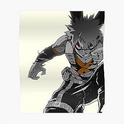 My Hero Academia Posters - Katsuki Bakugou Poster RB2210