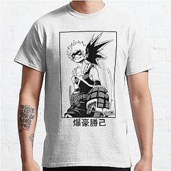 My Hero Academia T-Shirts - Katsuki Bakugo Classic T-Shirt RB2210