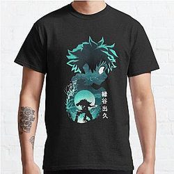 My Hero Academia T-Shirts - Izuku Midoriya Classic T-Shirt RB2210