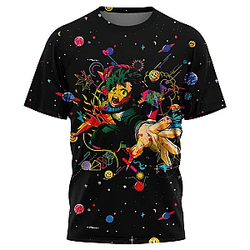 Retro Universe Deku PTTT0704 3D  My Hero Academia T-Shirts