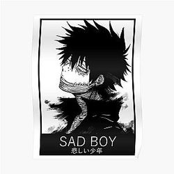 My Hero Academia Posters - DABI BOKU NO HERO ACADEMIA (SAD BOY) Poster RB2210