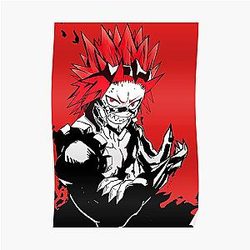 My Hero Academia Posters - red riot Poster RB2210