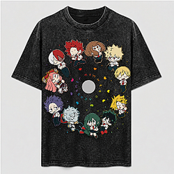 My Hero Academia Circle T-Shirt My Hero Academia T-Shirts NTT2808