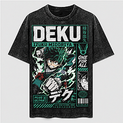 Deku My Hero Academia Washed T-Shirt My Hero Academia T-Shirts NTT2808
