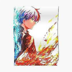 My Hero Academia Posters - Between Fire and Ice - My Hero Academia Poster RB2210