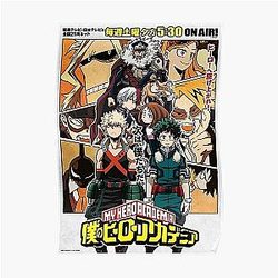 My Hero Academia Posters - My Hero Academia Season 3 Poster RB2210
