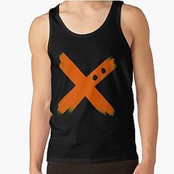 My Hero Academia Tank Tops - Bakugou cross Tank Top RB2210