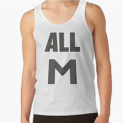 My Hero Academia Tank Tops - Deku's All M Shirt Tank Top RB2210
