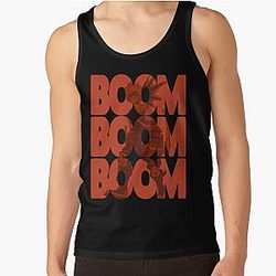 My Hero Academia Tank Tops - Boom Boom Boom - Bakugou Katsuki  Tank Top RB2210
