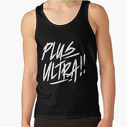 My Hero Academia Tank Tops - Boku no Hero Academia shirt [ PLUS ULTRA!! ] black Tank Top RB2210