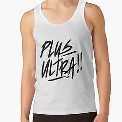 My Hero Academia Tank Tops - Boku no Hero Academia shirt [ PLUS ULTRA!! ] white Tank Top RB2210