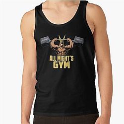 My Hero Academia Tank Tops - All Might's Gym Tank Top RB2210