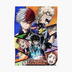 My Hero Academia Posters - My Hero Academia (Boku no Hero Academia) Mha Poster Poster RB2210
