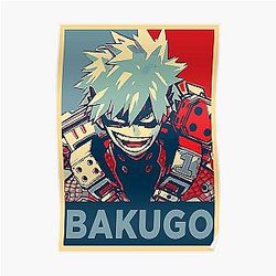 My Hero Academia Posters - Katsuki Bakugo HOPE Poster RB2210