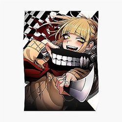 My Hero Academia Posters - Himiko Toga - Blood &amp; Checkers Poster RB2210