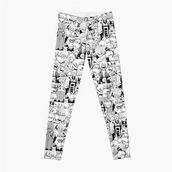 My Hero Academia Leggings - Bakugo Katsuki Collage Leggings RB2210