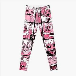 My Hero Academia Leggings - Mina Ashido Collage - color version Leggings RB2210