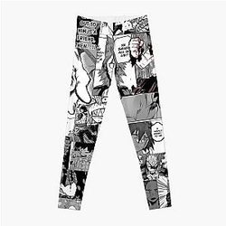 My Hero Academia Leggings - Red Riot: Manly-hearted Hero Leggings RB2210
