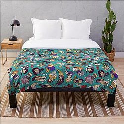 My Hero Academia Blanket - Plus Ultra Pattern Throw Blanket RB2210