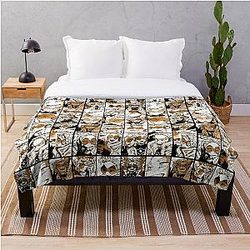 My Hero Academia Blanket - Hawks - manga color version Throw Blanket RB2210