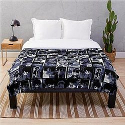 My Hero Academia Blanket - Dabi collage Throw Blanket RB2210
