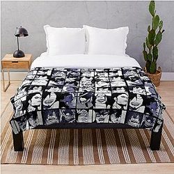 My Hero Academia Blanket - Aizawa Shota Collage Throw Blanket RB2210
