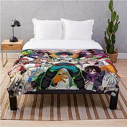 My Hero Academia Blanket - My Hero Academia / Boku no Hero Academia Season 4 Art Throw Blanket RB2210