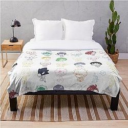 My Hero Academia Blanket - CHIBIMANIA CLASS 1-A + Mirio ver. Throw Blanket RB2210