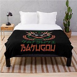 My Hero Academia Blanket - MY HERO ACADEMIA (BNHA): TEAM KATSUKI BAKUGOU Throw Blanket RB2210