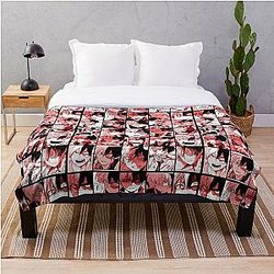 My Hero Academia Blanket - Todoroki shoto collage Throw Blanket RB2210